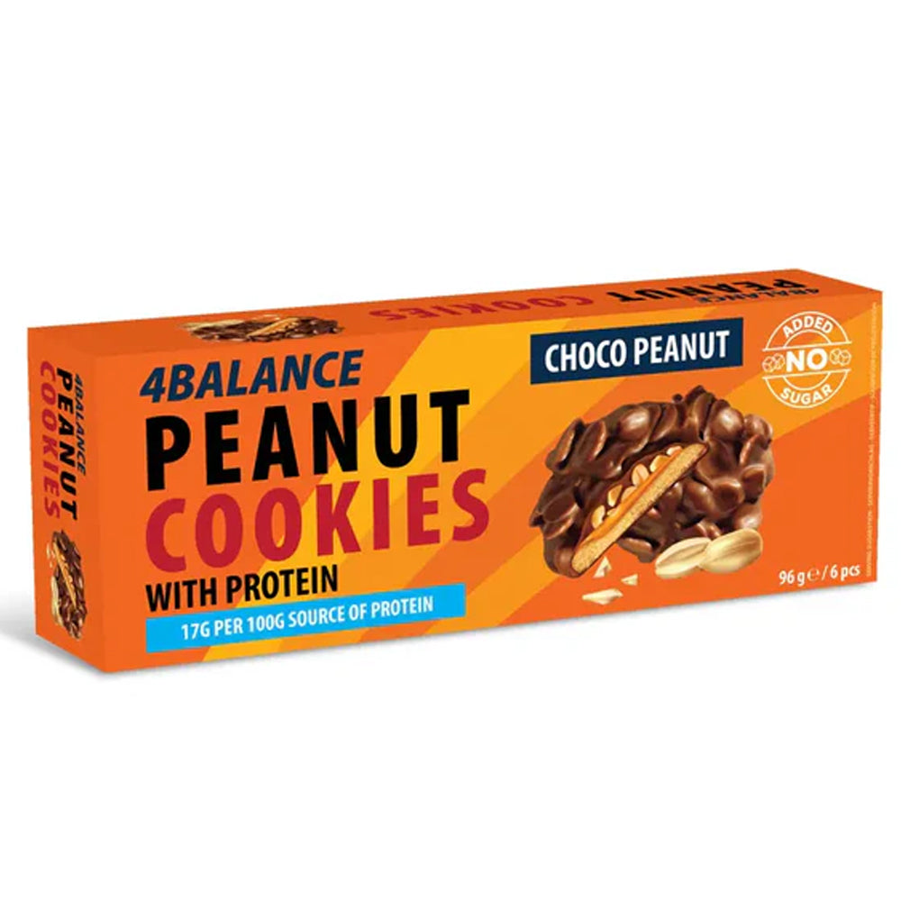 4BALANCE Peanut Cookies Choco Peanut - With Protein 96g