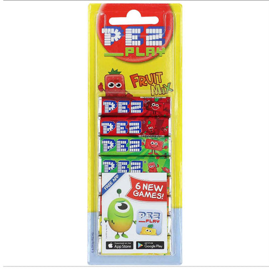 PEZ Bonbons Fruit Mix für PEZ Spender Laktose und glutenfrei 68g
