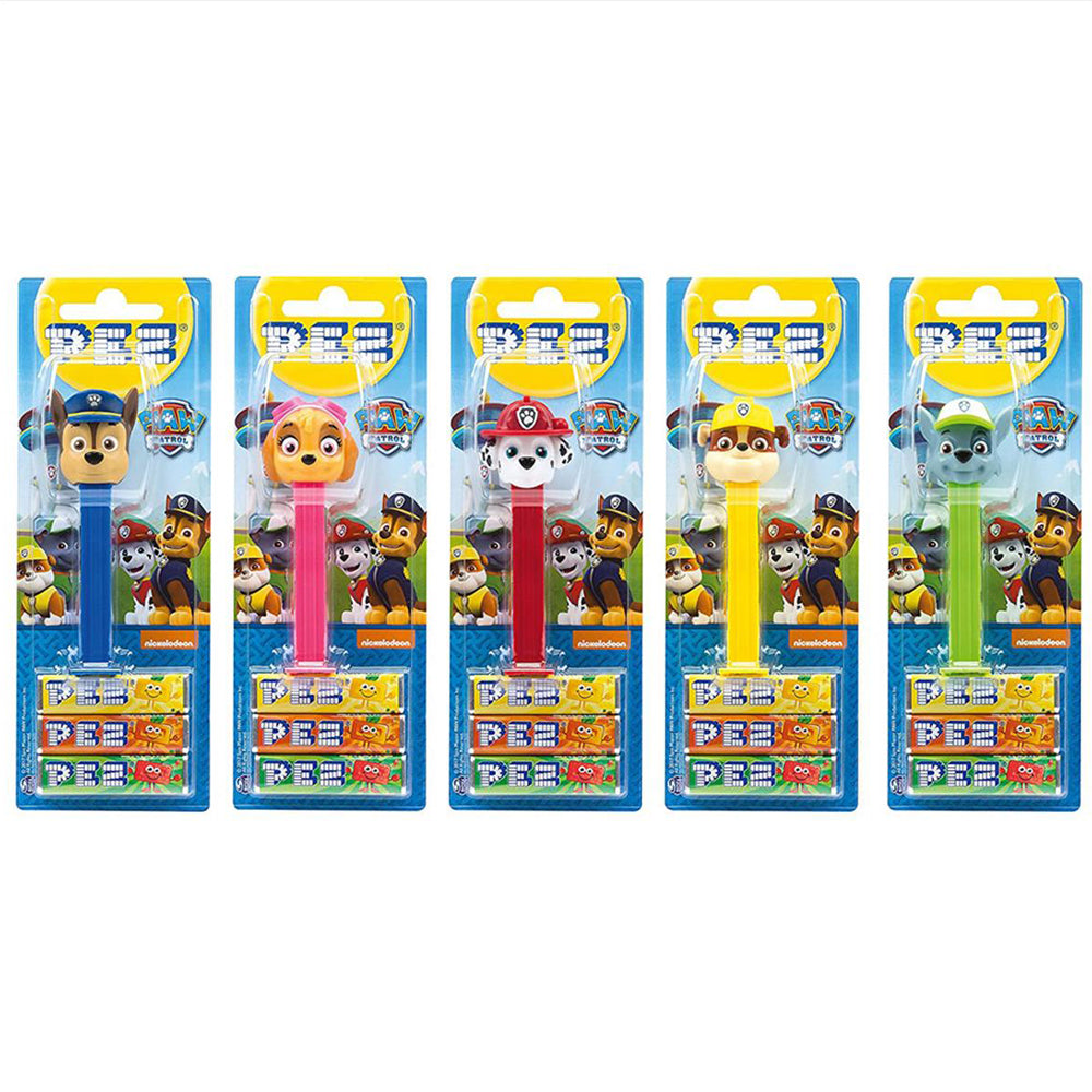 PEZ Spender Paw Patrol 17g (MHD ABGELAUFEN 25.08.2025)