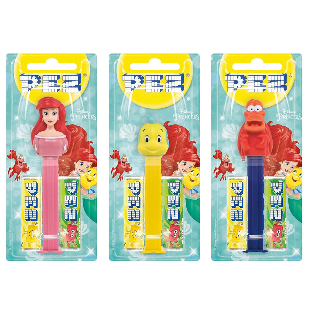 PEZ Spender Disney Princess Arielle 17g (MHD ABGELAUFEN 25.06.2025)