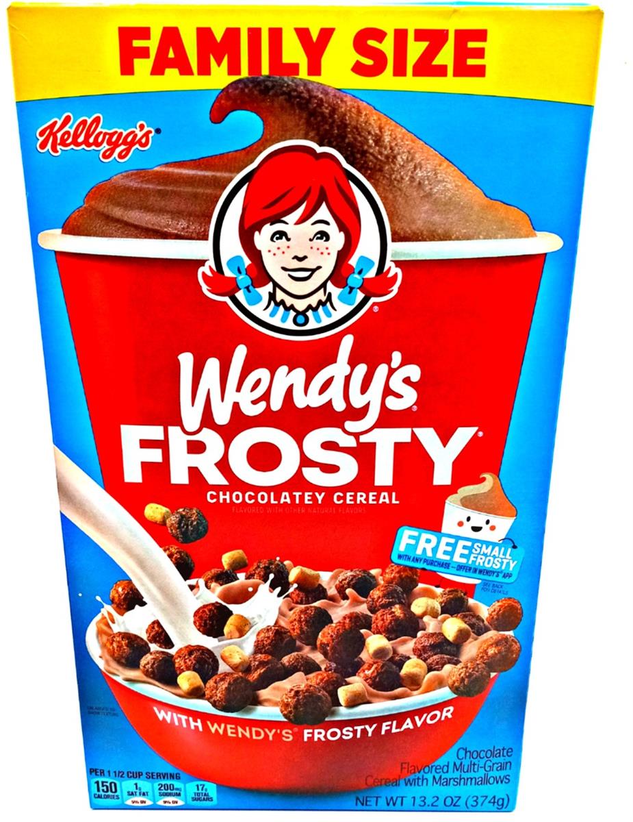 Kellogg’s Wendy’s Frosty Chocolatey Cereal 374g (MHD 04.01.2023)