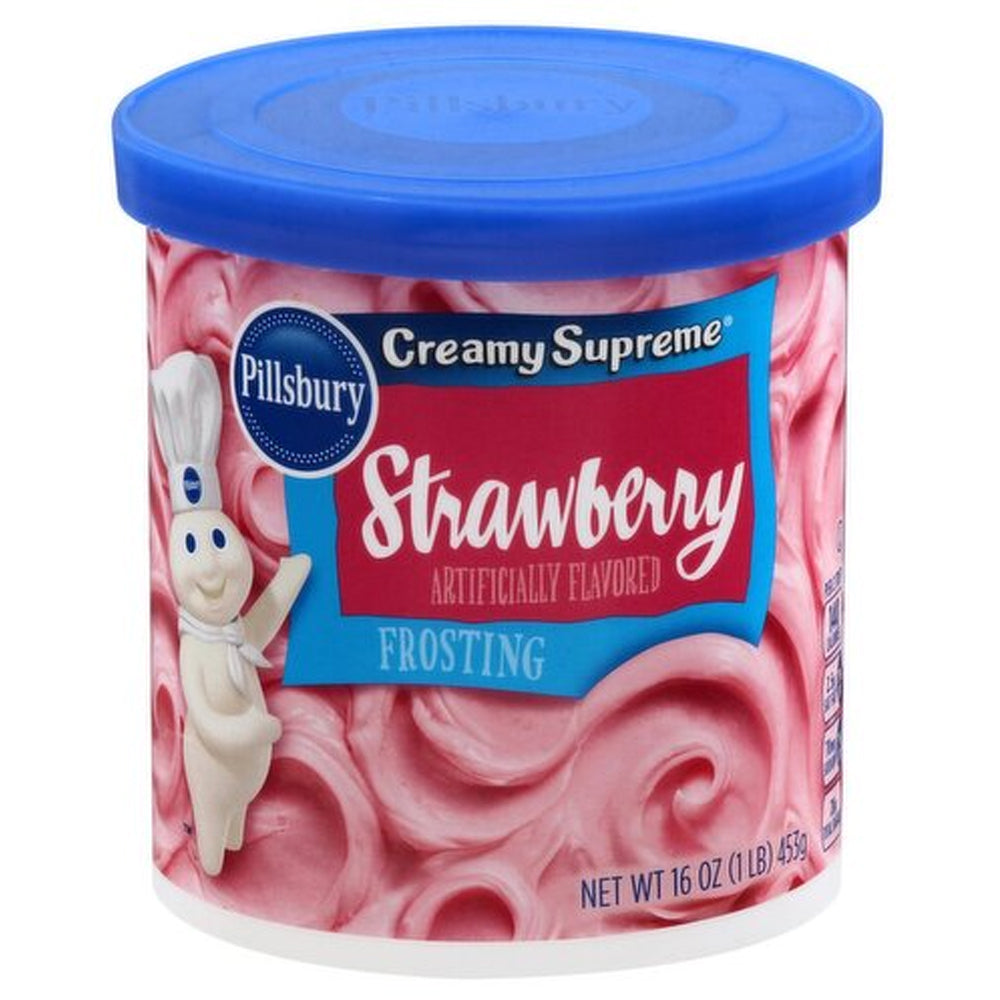 Pillsbury Creamy Supreme Strawberry Frosting 453g