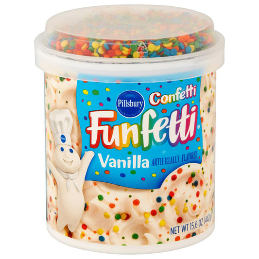 Pillsbury Funfetti Vanilla Fudge Confetti 442g