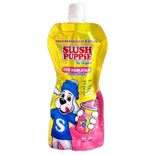 SLUSH PUPPIE Pink Bubblegum Slushy 250ml