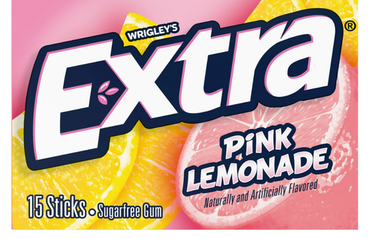 Wrigley´s Extra Pink Lemonade Sugarfree Gum 41g