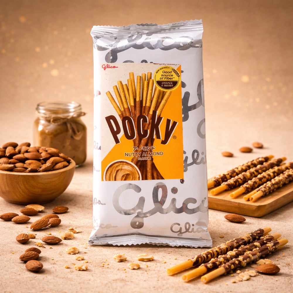 Pocky Almond Taste Softpack 43g