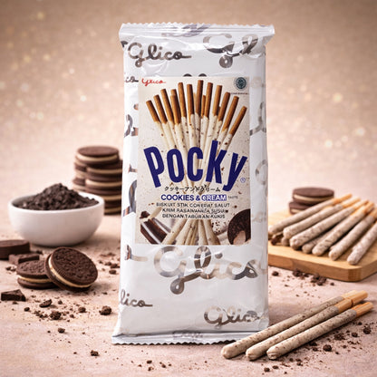 Pocky Cookies & Cream Softpack 40g