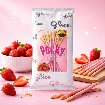 Pocky Strawberry Softpack 45g