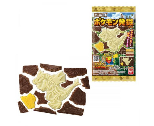 Pokemon Chara-Paki Ausgrabungsschokolade 27g
