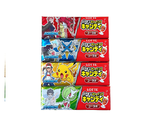 Lotte Pokemon Chewing Candy Cola 28g