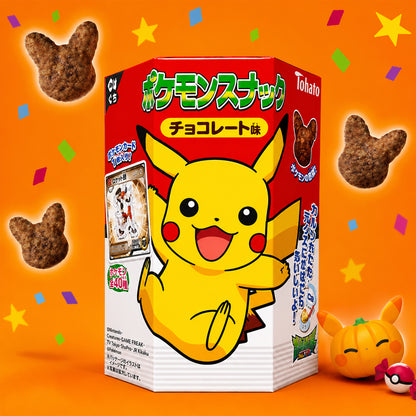 Pokémon Snack Chocolate Puffs 23g