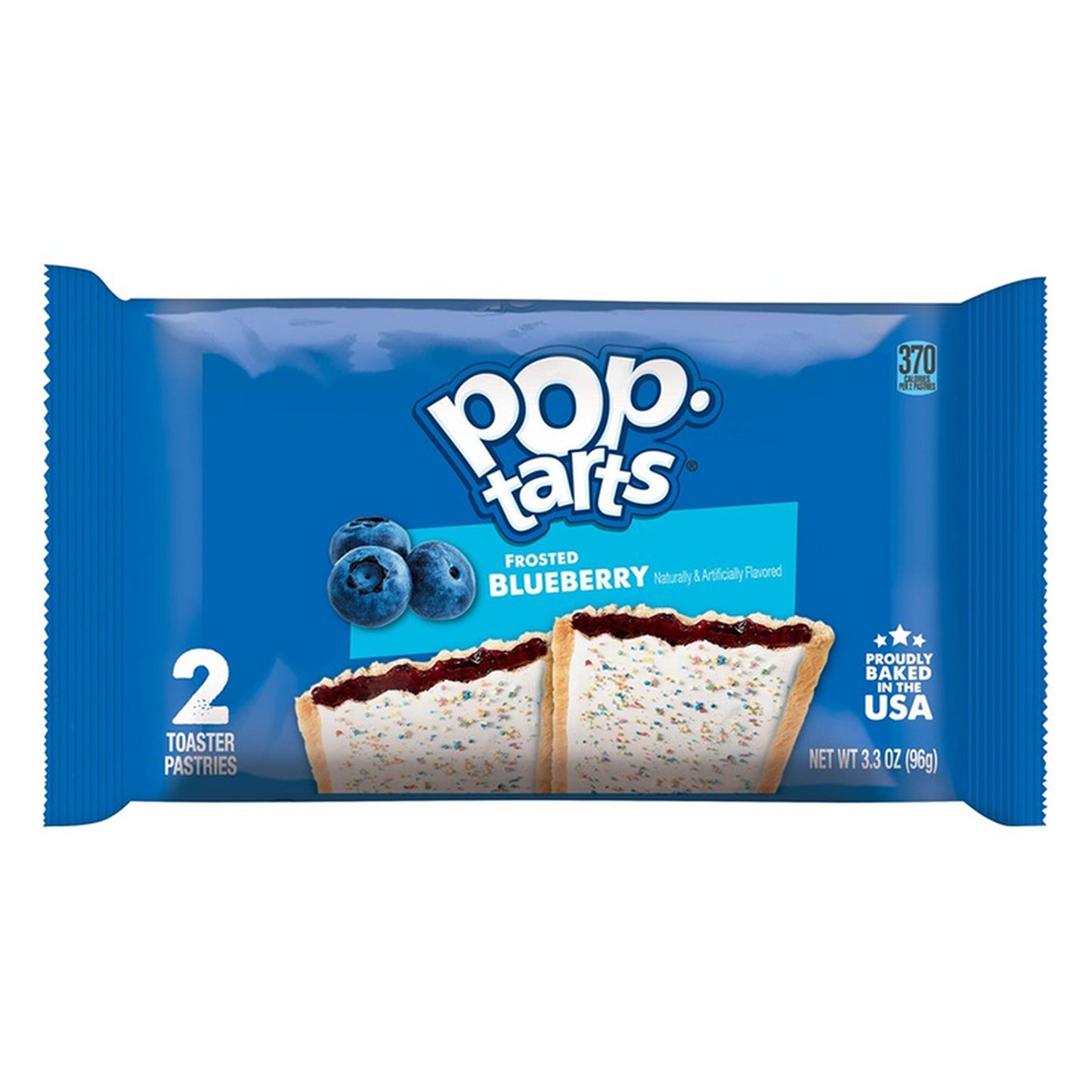 Kellogg's Pop-Tarts Frosted Blueberry Doppelpack 96g