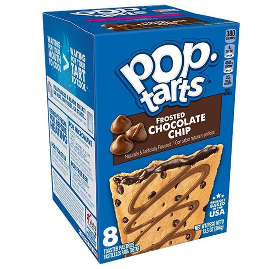 Kellogg's Pop-Tarts Frosted Chocolate Chip - 8 Stück - 384g