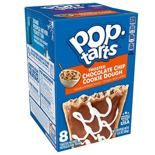 Kellogg's Pop-Tarts Frosted Chocolate Chip Cookie Dough - 8 Stück - 384g