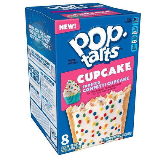 Kellogg's Pop-Tarts Frosted Confetti Cupcake - 8 Stück 384g