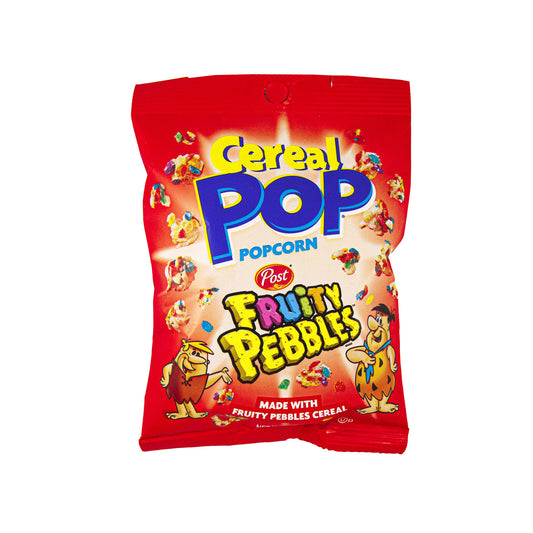 Cereal Pop Popcorn Fruity Pebbles 28g
