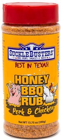 Suckle Busters Honey BBQ Gewürzmischung mit Pork & Chicken 390g