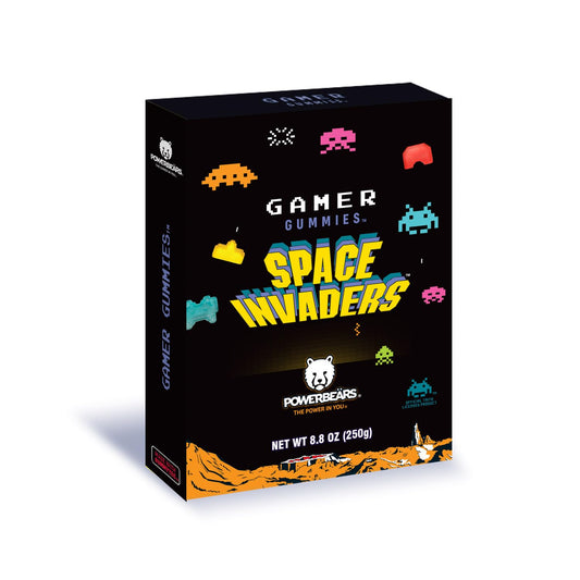 Powerbeärs Gamer Gummies Space Invaders 250g