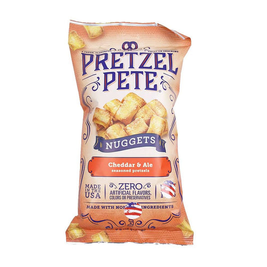 Pretzel Pete Nuggets Cheddar & Ale 270g