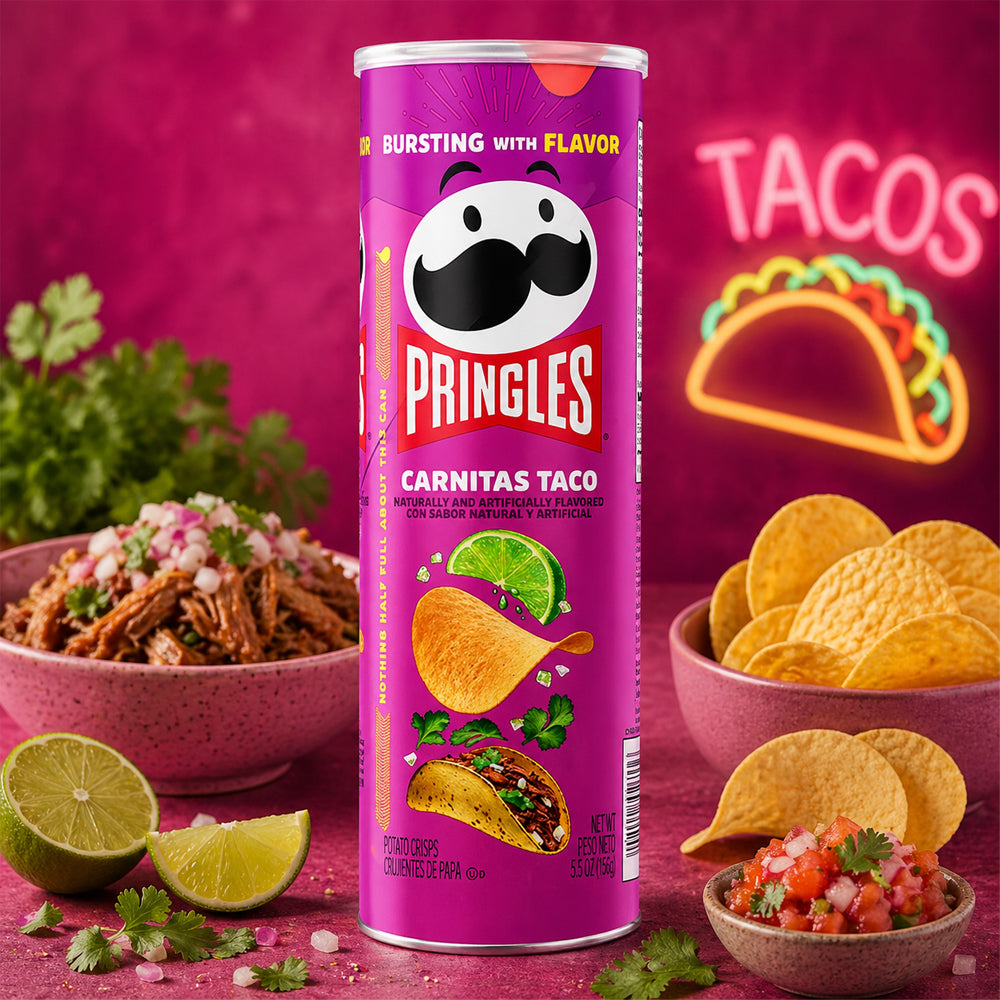 Pringles Carnitas Taco 158g (USA)