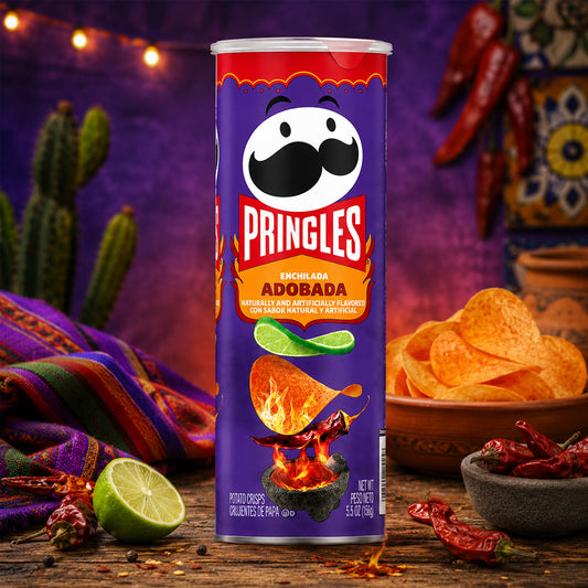 Pringles Enchilada Adobada 158g (USA)