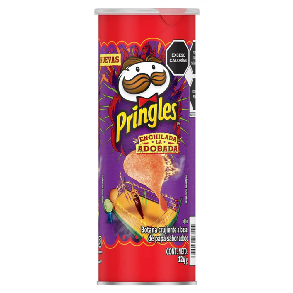 Pringles Enchilada la Adobada 124g