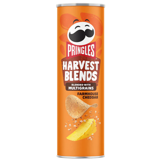 Pringles Harvest Blends Farmhouse Cheddar 158g