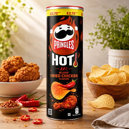 Pringles Hot Blazin' Fried Chicken 160g (UK)