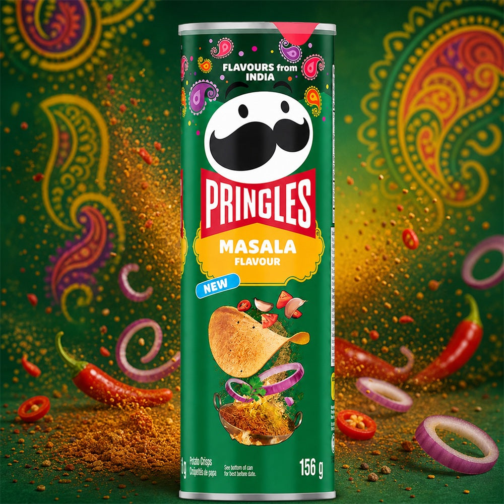 Pringles Masala Flavour 156g (USA)