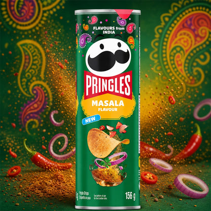Pringles Masala Flavour 156g (USA)