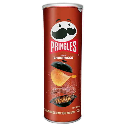 Pringles Sabor Churrasco 109g (Brasilien)