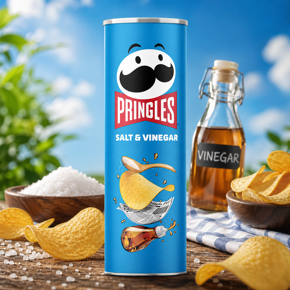 Pringles Salt & Vinegar 158g (USA)