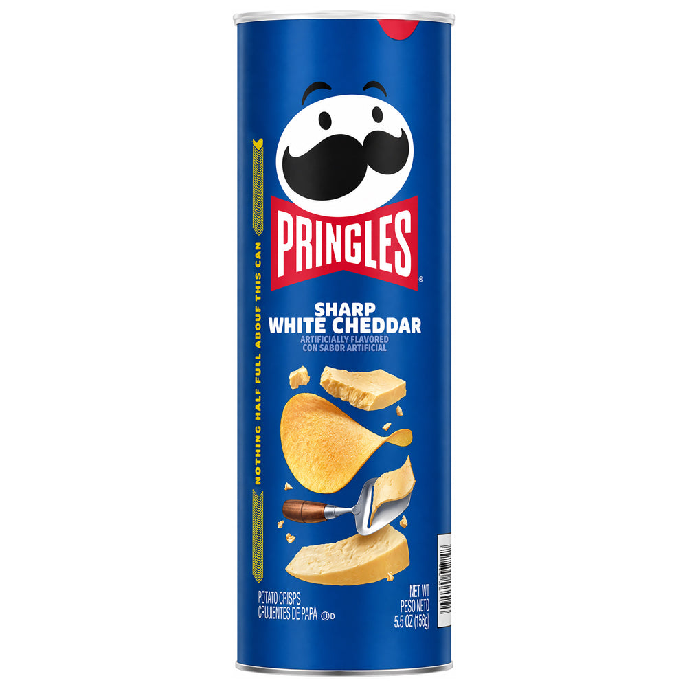 Pringles Sharp White Cheddar 158g (USA)