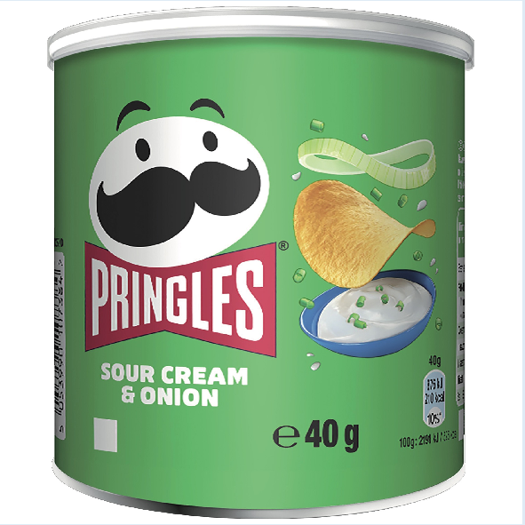 Pringles Sour Cream & Onion 40g