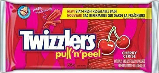 Twizzlers Cherry Pull n' Peel Party Pack 396g