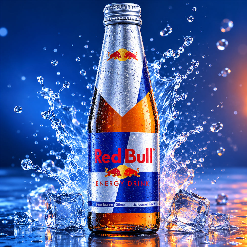 Red Bull Glasflasche 250ml