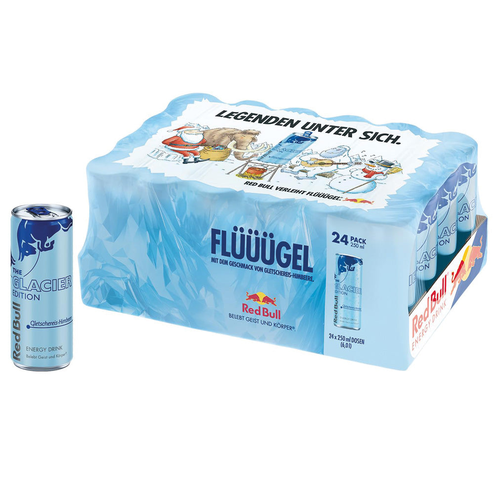 Red Bull - The Glacier Edition Gletschereis-Himbeere 24 x 250ml Vorratspack