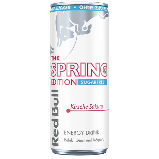 Red Bull - The Spring Edition Sugarfree Kirschblüte (Kirsche-Sakura) 250ml