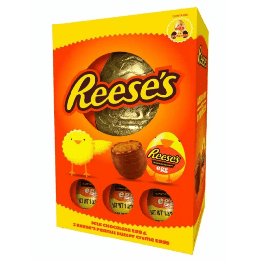 Reese´s Milk Chocolate Egg & 3 Reese's Peanut Butter Creme Eggs 232g