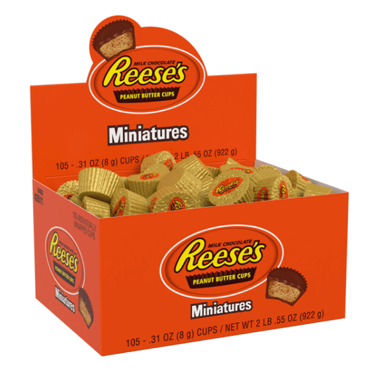 Reese's Miniatures Peanut Butter Cups (105 Stück) 922g