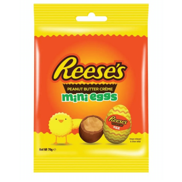 Reese´s Peanut Butter Creme Mini Eggs 70g