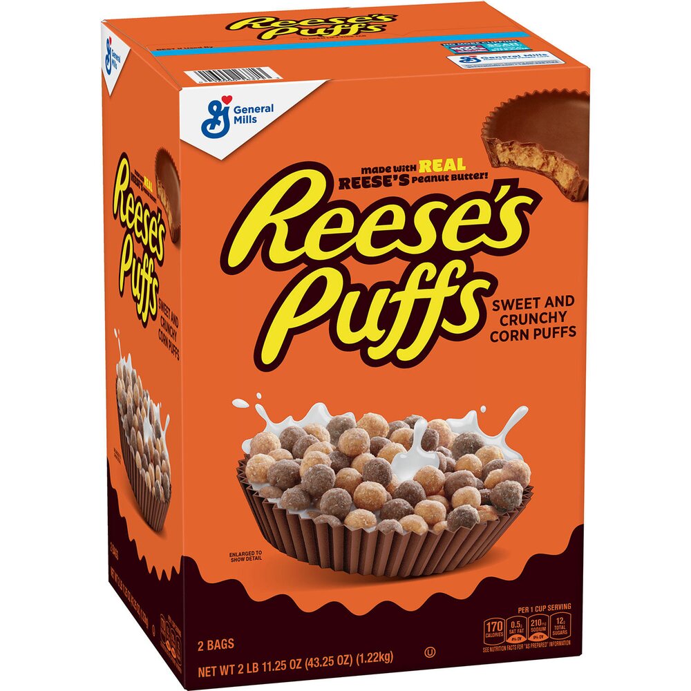 Reese´s Puffs Peanut Butter Chocolate Cerealien 1,22 kg