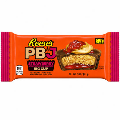 Reese's PB&J Strawberry Big Cup King Size 79g