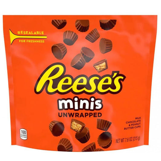 Reese´s Peanut Butter Cups Minis unwrapped 215g