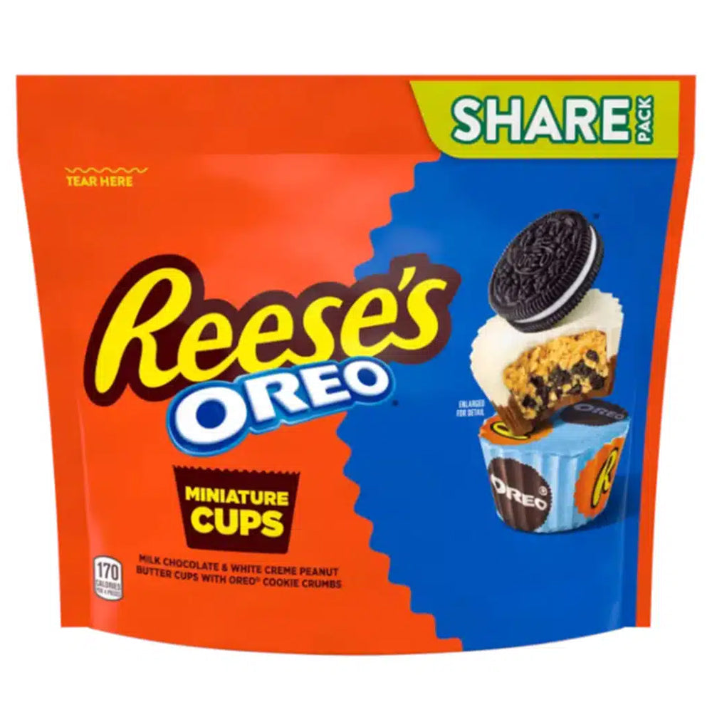 Reese's Peanut Butter Miniature Cups With Oreo Share Pack 255g