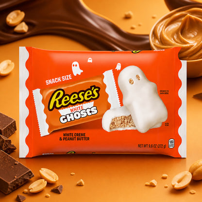 Reese's White Creme Peanut Butter White Ghosts 272g