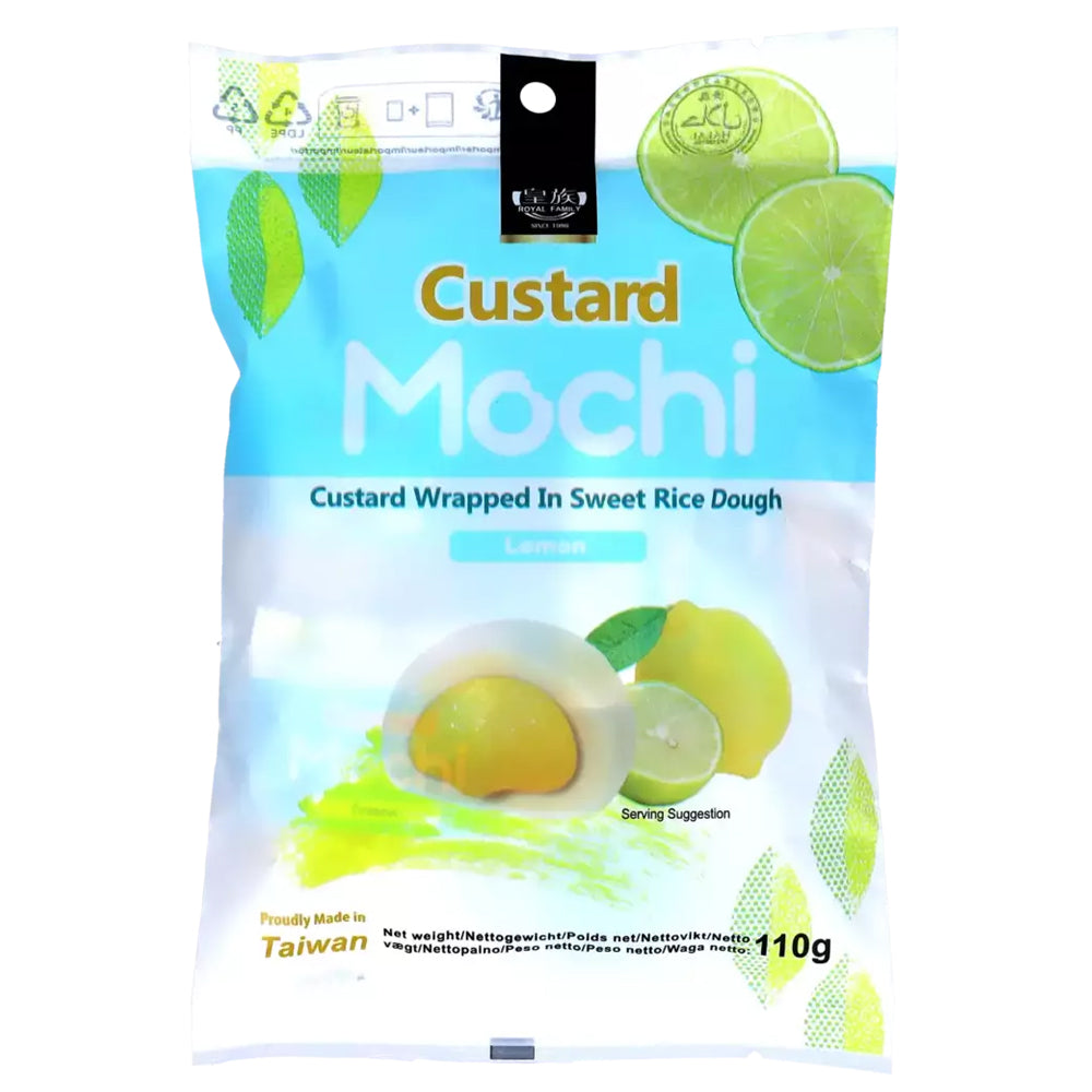 Royal Family Custard Mochi - Lemon 110g