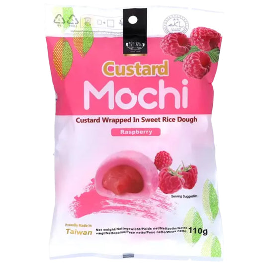 Royal Family Custard Mochi - Raspberry 110g