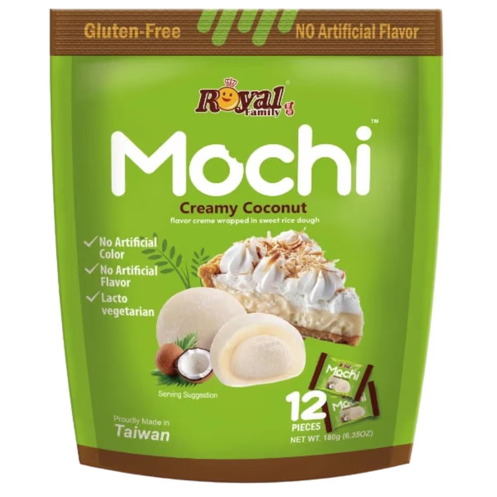 Royal Family Mochi Creamy Coconut 180g