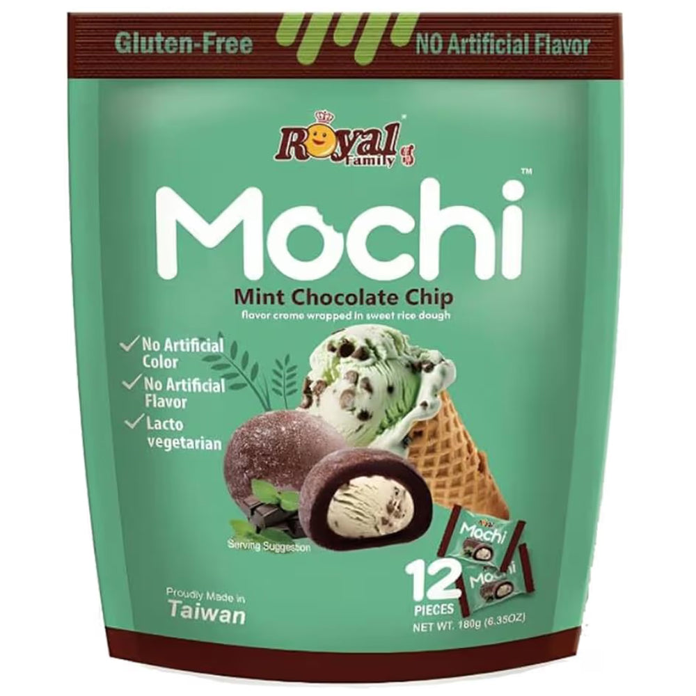 Royal Family Mochi Mint Chocolate Chip 180g